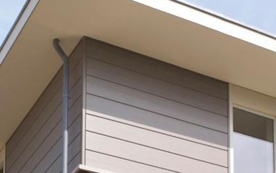 Kunststof Gevelbekleding breed sponningsdeel