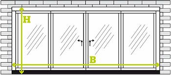 offerte schuifpui tekening