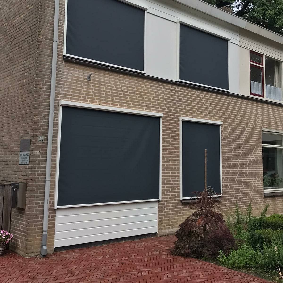 Bedienbare screens met somfy