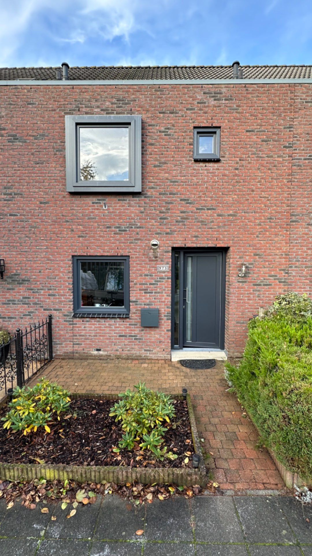 Onderhoudsvrije woning vooraanzicht woning